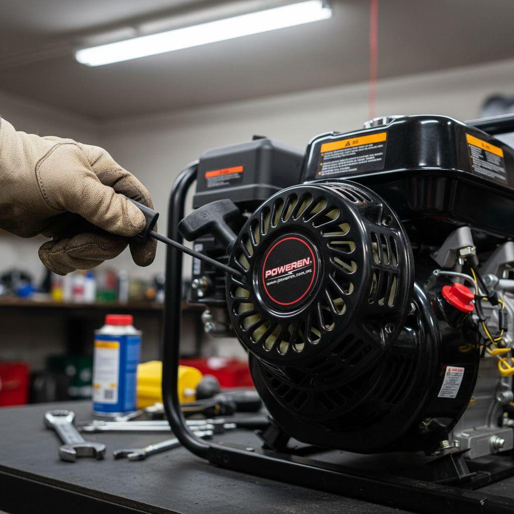 Retractil Para Motor Gx160 5.5 Hp 17.5cm - Imagen 3