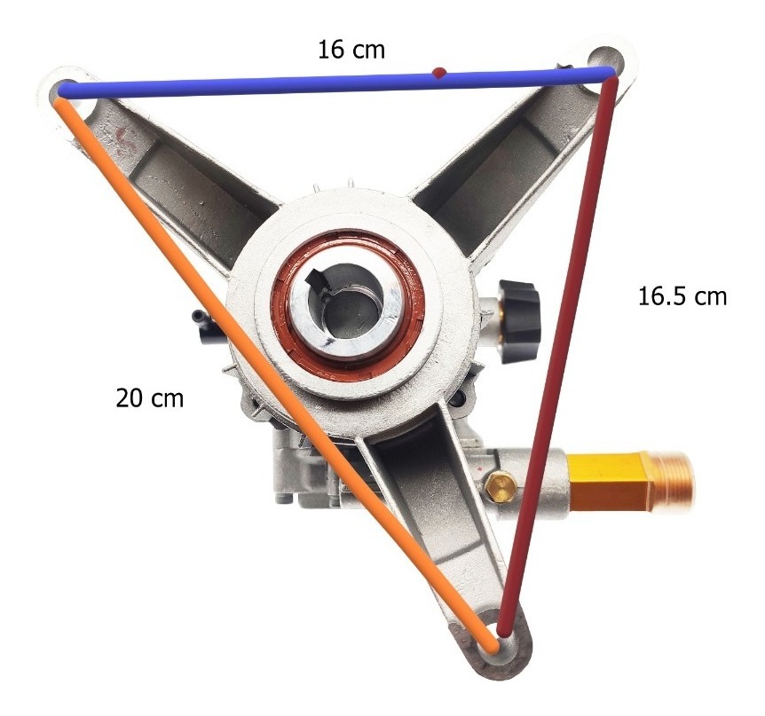 Bomba (cabezal) Vertical Para Hidrolavadora 3000 - Imagen 2