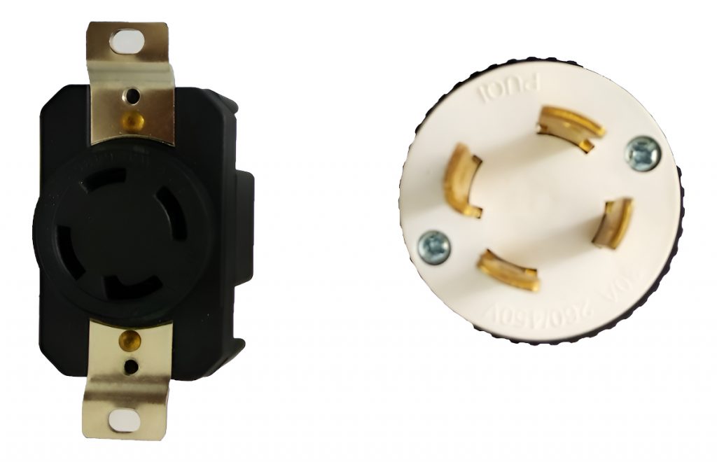 Clavija Y Contacto Para Planta De Luz O Generador 30a L14-30P