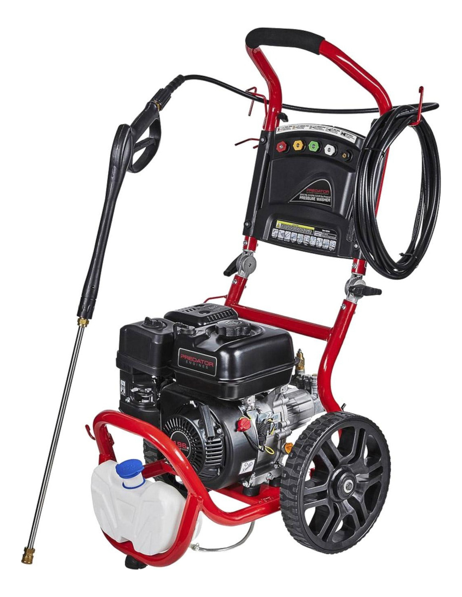 Hidrolavadora Gasolina 2650 Psi Predator + Manguera + Pistola