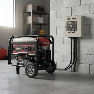 Planta De Luz 7200 Watts Automática Poweren 120/240V